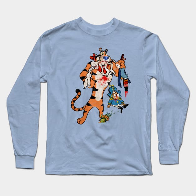 Cereal Killer (Vintage Version) Long Sleeve T-Shirt by scottsherwood